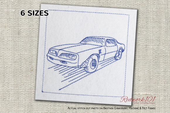 1977 Pontiac Firebird Trans Am Redwork Review