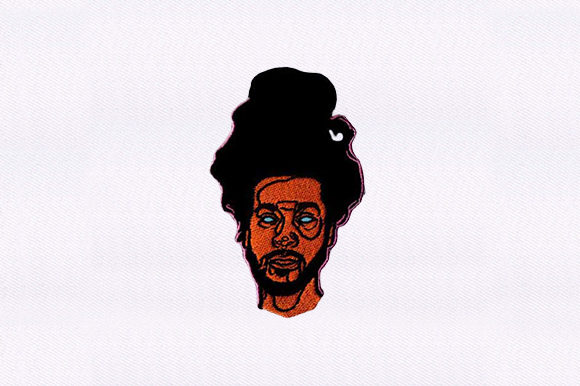 Afro Hair Man: A Designer's Review for Holiday Embroidery Projects