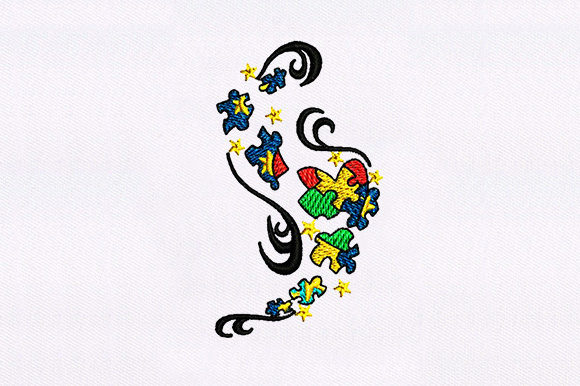 Autism Embroidery Design: A Craft Fair Seller's Review