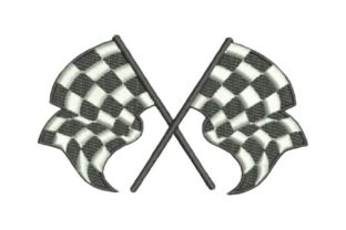 Checkered Flags: A Designer’s Review of This Sporty Embroidery Design