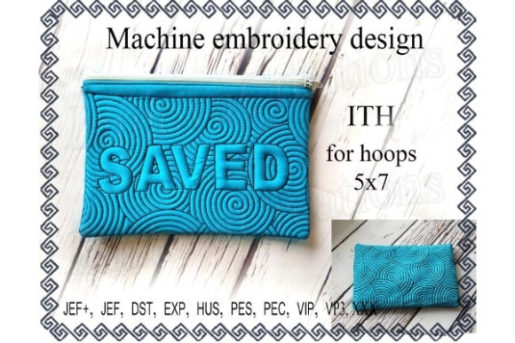 Cosmetic Bag in the Hoop – Saved Review for Apparel