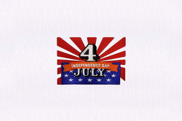 Independence Day Embroidery: A Craft Fair Seller's Review
