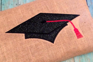 Reviewing the Graduation Cap Applique Design