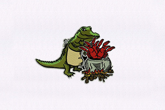 Seafood Alligator Design: A Seasonal Embroidery Review