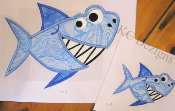 Smiley Shark: A Designer's Review for Boutique Sweatshirt Embroidery